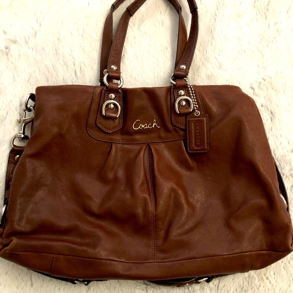 Coach Ashley Leather Handbag